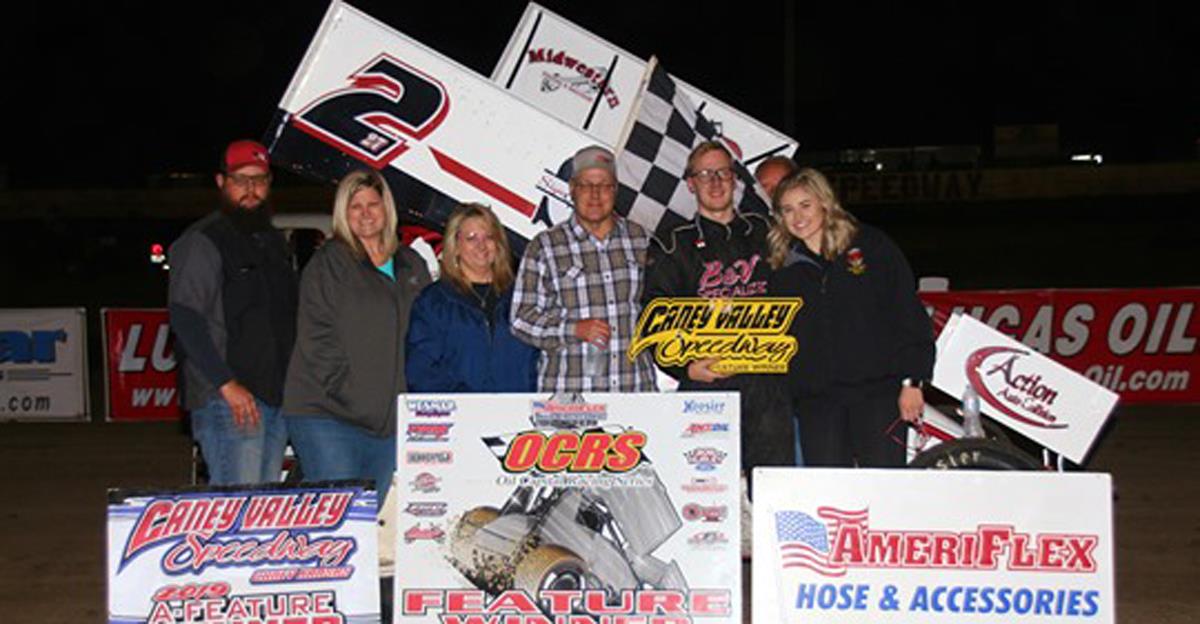 Walker wins AmeriFlex / OCRS season finale at Caney Valley Speedway