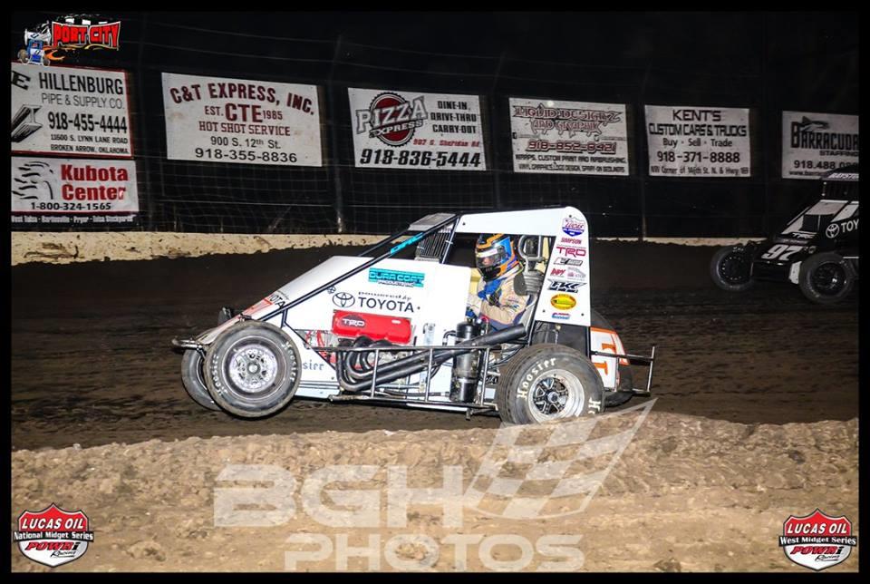 Peck Picks Up Pair Of Oklahoma Top-Fives