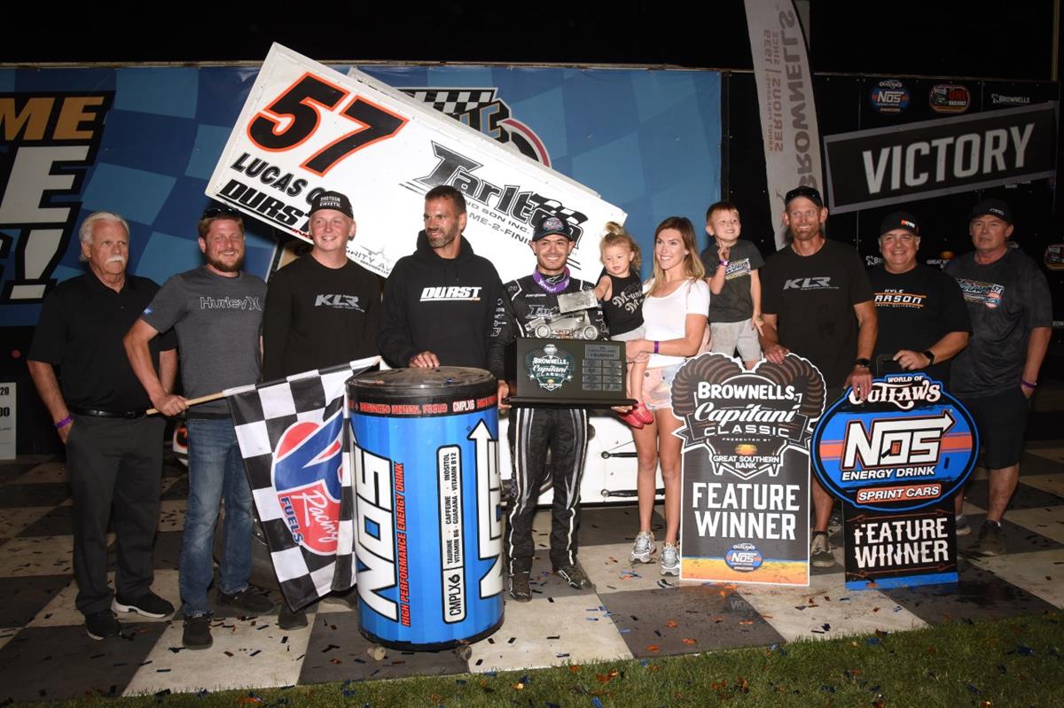 Kyle Larson Throttles Them All for $50,000 Capitani Classic Triumph