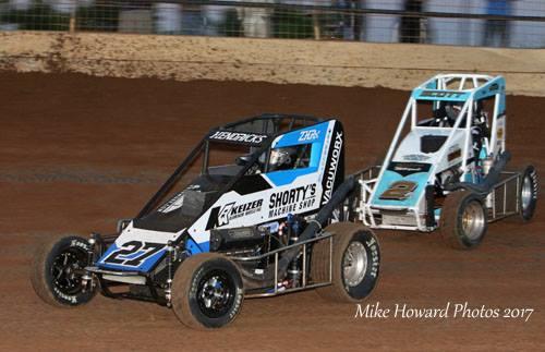 Hendricks Battles for Win Before Frustrating Finish at I-30 Speedway