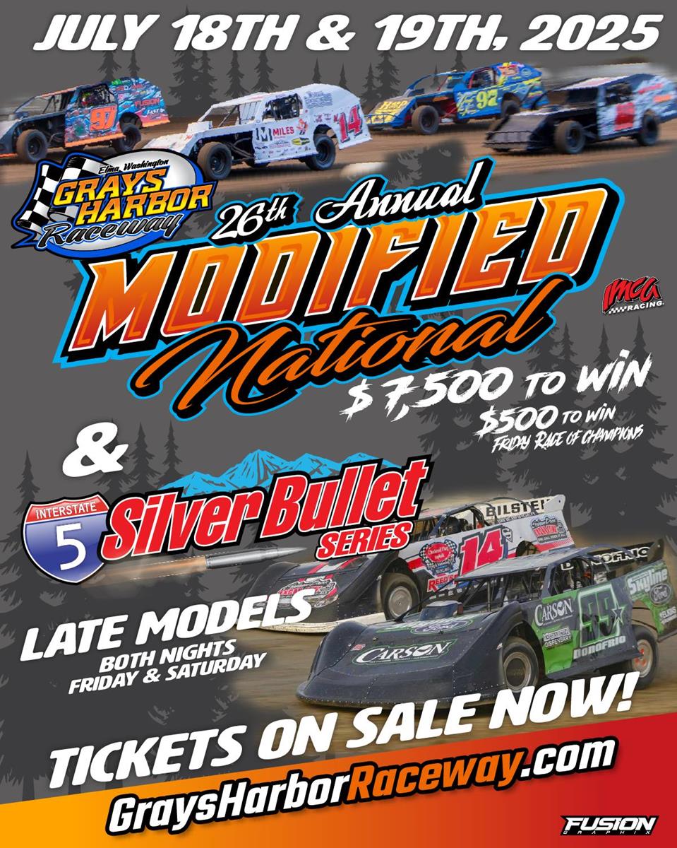 MODIFIED NATIONALS & LATE MODEL tickets on sale