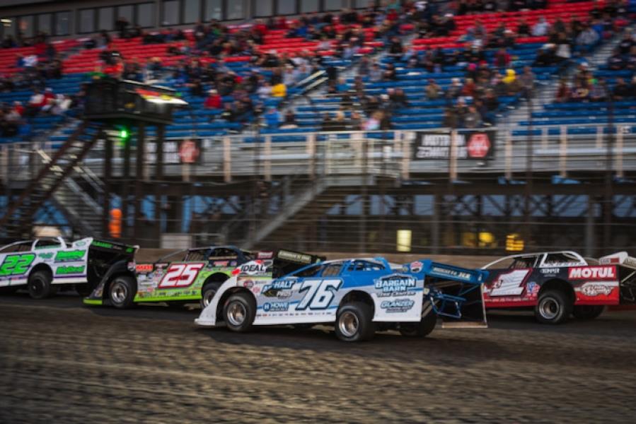 Jackson Motorplex (Jackson, MN) – World of Outlaws Morton Buildings Late Model Series – July 9th-10th, 2021. (Jacy Norgaard photo)
