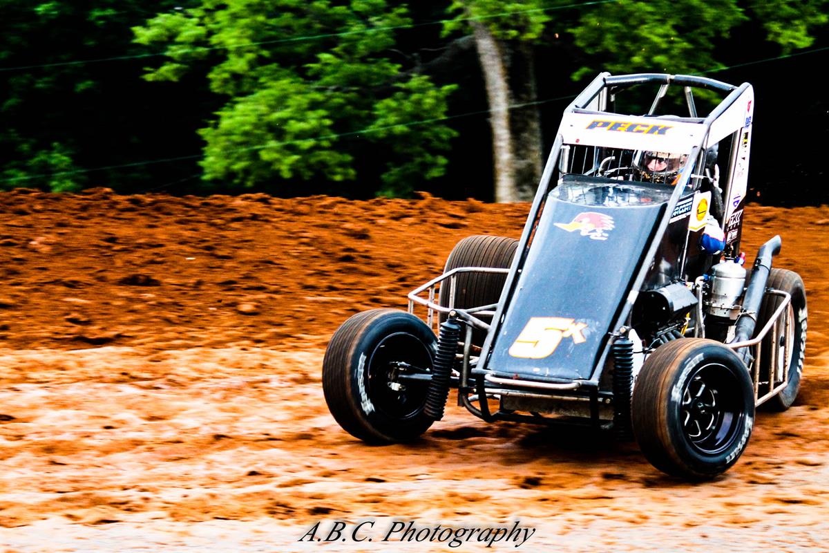 Peck Cut Short at Midget Week With Engine Issues
