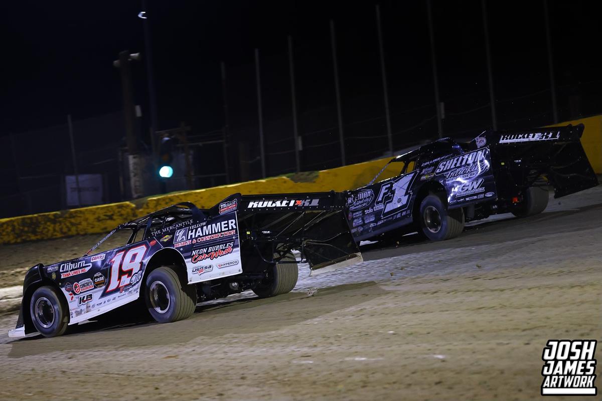 Senoia Raceway (Senoia, GA) – Castrol FloRacing Night in America – Peach State Classic – November 15th-16th, 2024. (Josh James Artwork)