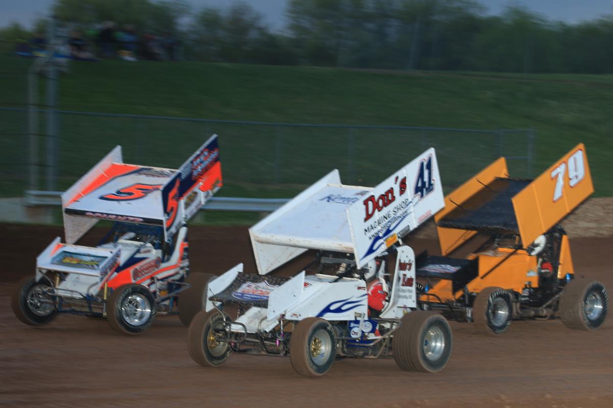 BUMPER TO BUMPER IRA OUTLAW SPRINTS OFFER UP A TRIPLE SHOT TO CURE YOUR THIRST FOR RACING EXCITEMENT!