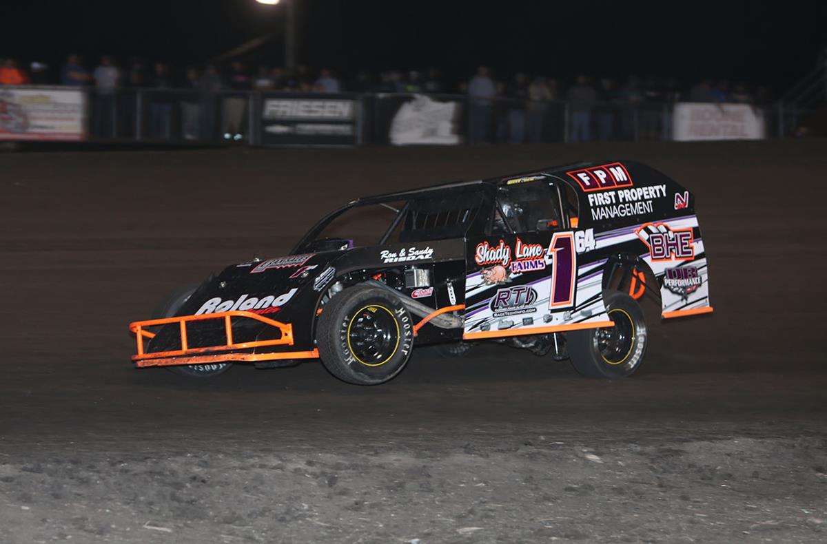 Leeman takes first Modified win at Boone Speedway