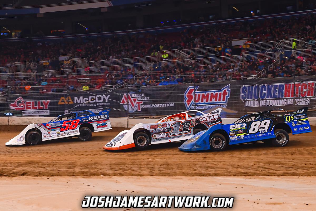 Dome at America’s Center (St. Louis, MO) – Gateway Dirt Nationals – December 1st-3rd, 2022. (Josh James Artwork)