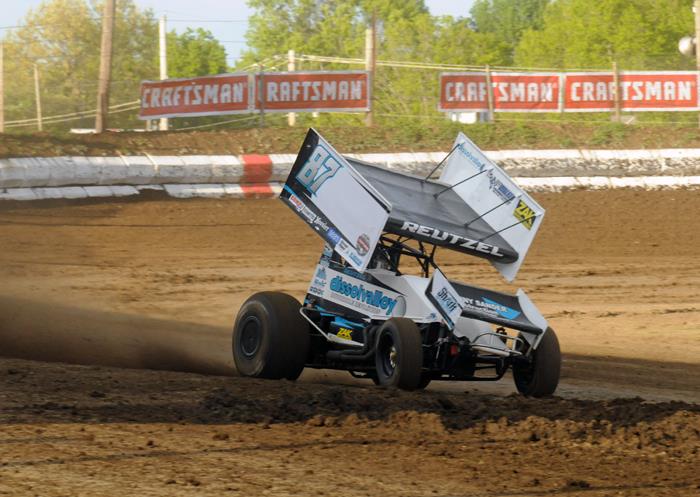 Reutzel Ready for Weekend Triple of 410-ci Action
