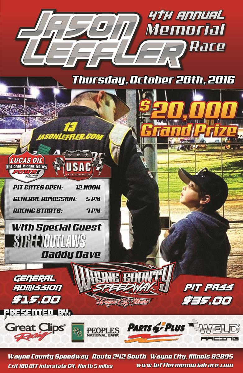 4th Annual Jason Leffler Memorial
