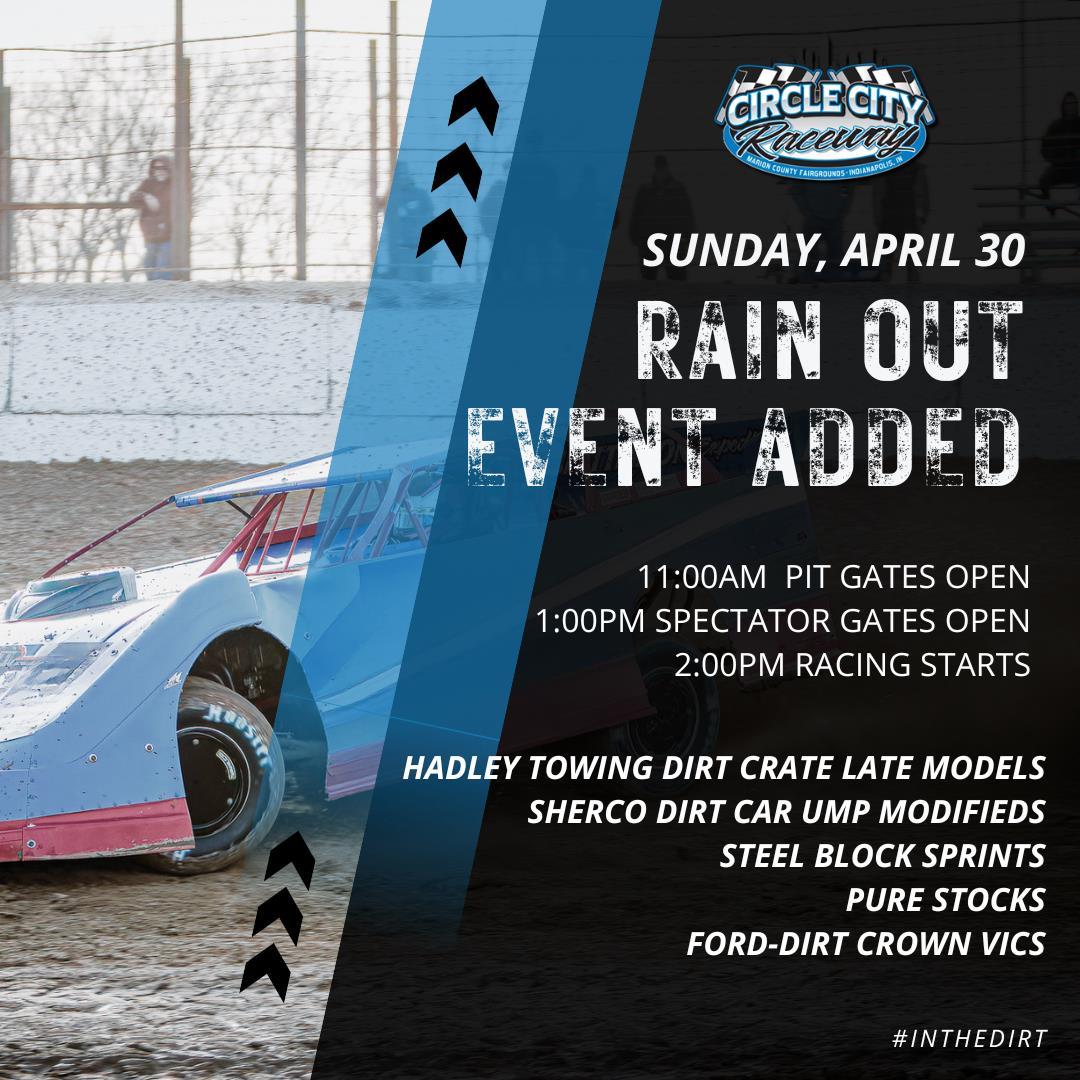 Rain Out Event Added