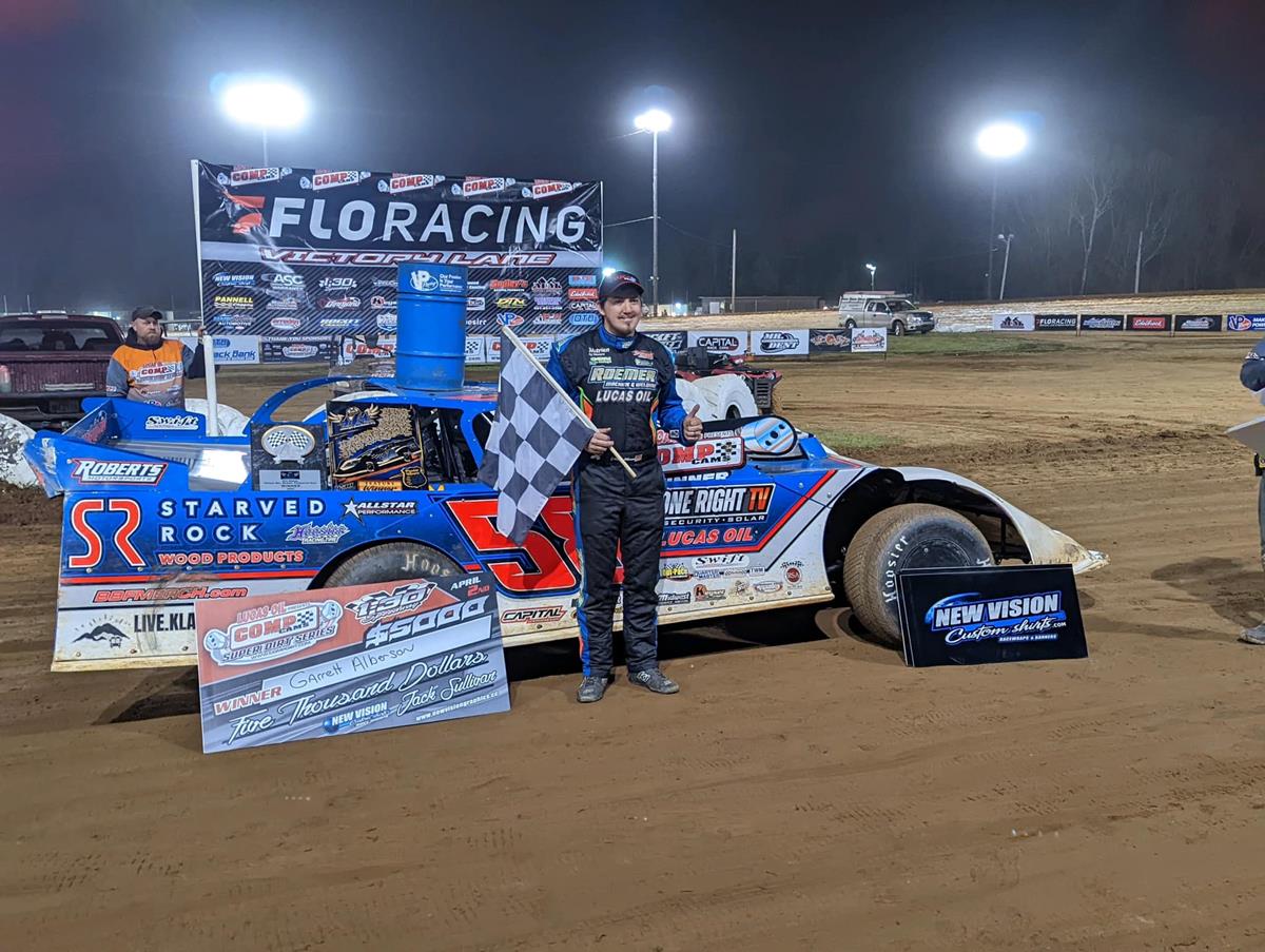 Garrett Alberson Tops Will McGary Tribute at I-30 Speedway
