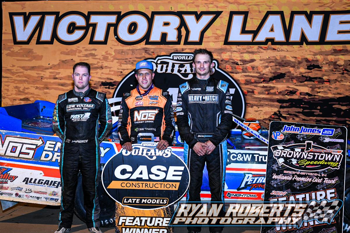 Brownstown Speedway (Brownstown, IN) – World of Outlaws Case Late Model Series – Hoosier Dirt Classic – June 22nd, 2024. (Ryan Roberts Photography)