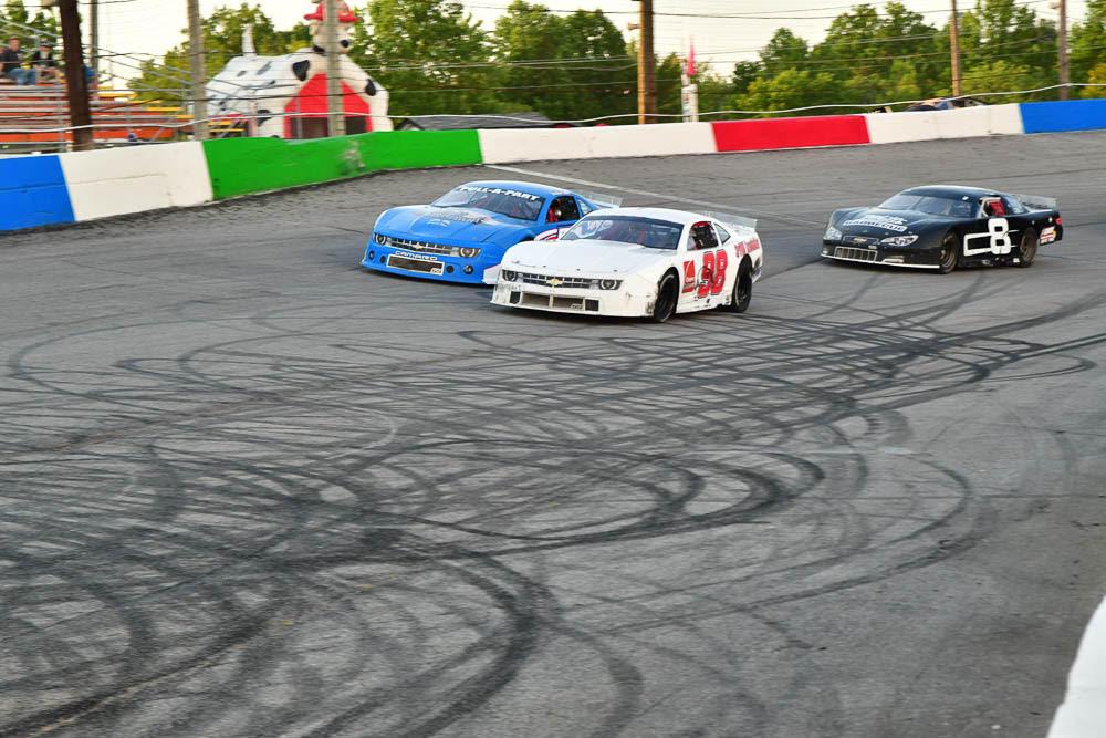 Danny Trent likes Veterans Motorplex. Really, really likes it.