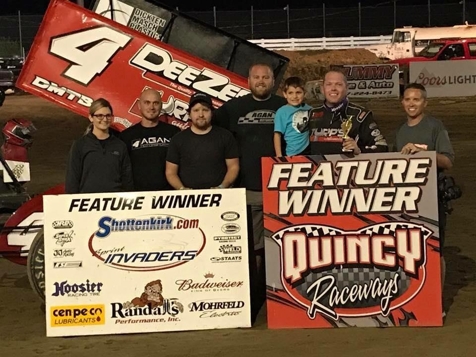 Jon Agan Bests Sprint Invaders in Quincy