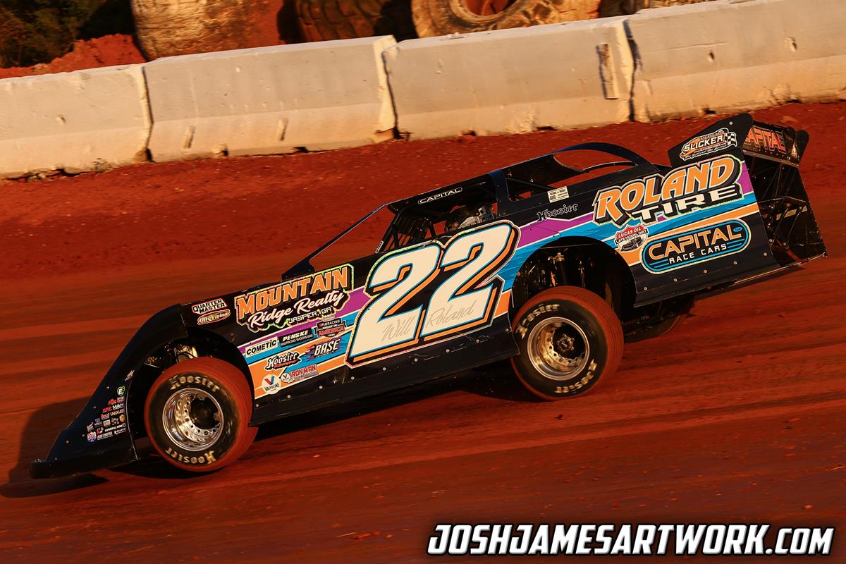 411 Motor Speedway (Seymour, TN) – Castrol FloRacing Night in America – October 11th, 2022. (Josh James Artwork)