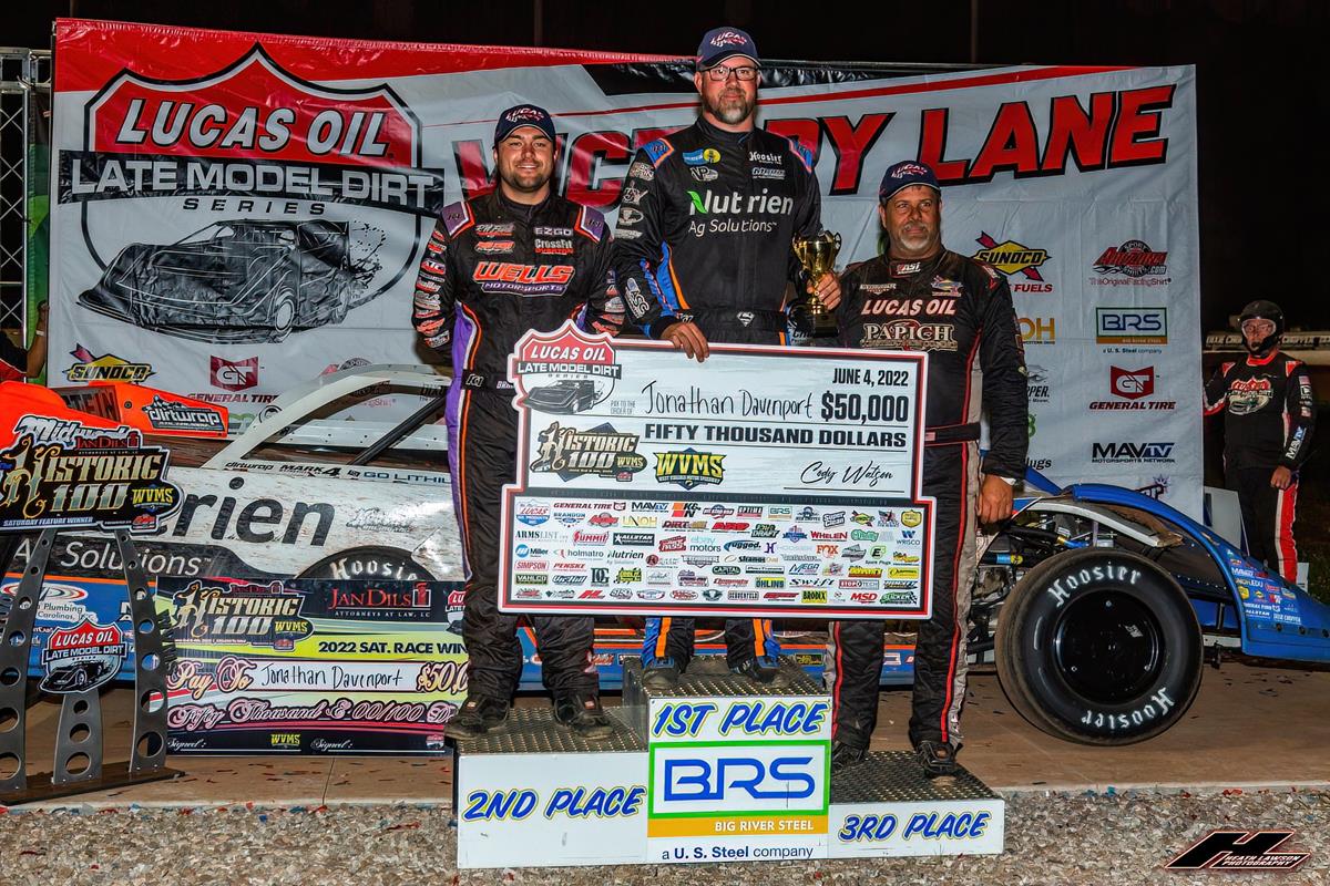 West Virginia Motor Speedway (Mineral Wells, WV) – Lucas Oil Late Model Dirt Series – E3 Spark Plugs Historic 100 – June 3rd-4th, 2022. (Heath Lawson photo)