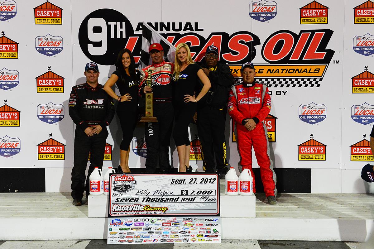 Billy Moyer Best in Opening Night of Lucas Oil Late Model Knoxville Nationals