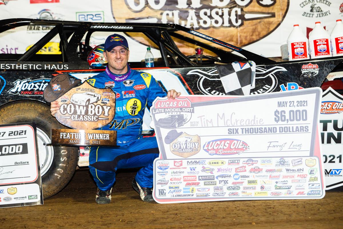 McCreadie Leads All The Way to Win Cowboy Classic