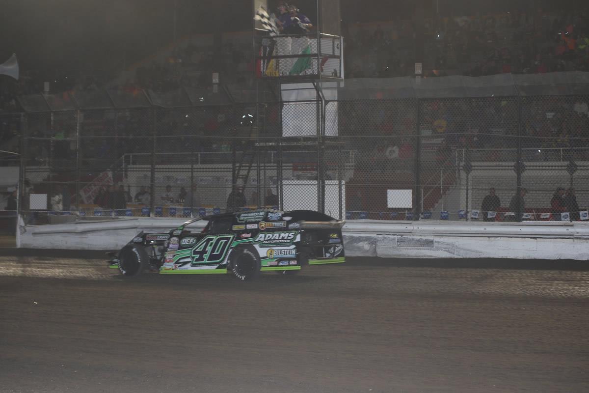 Another Round of Bad Luck for Adams at AMSOIL Speedway