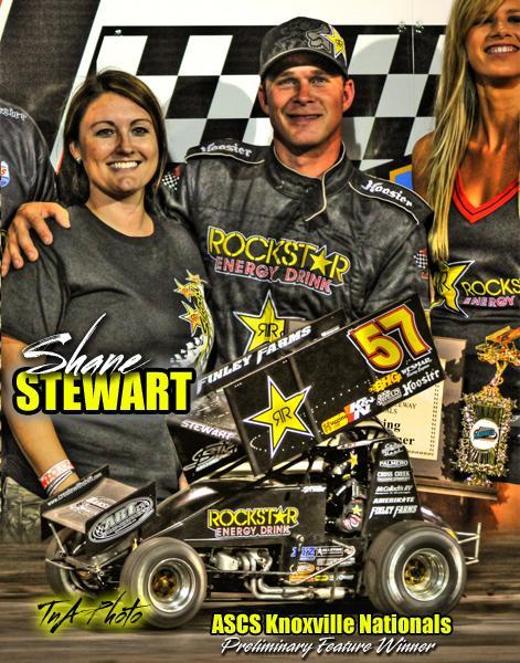 2003-04 “MR. SPRINT CAR” SHANE STEWART TIES BRIAN BROWN FOR EARLY LEAD IN TEN-NIGHT COX DESIGN IOWA SPEED WEEK