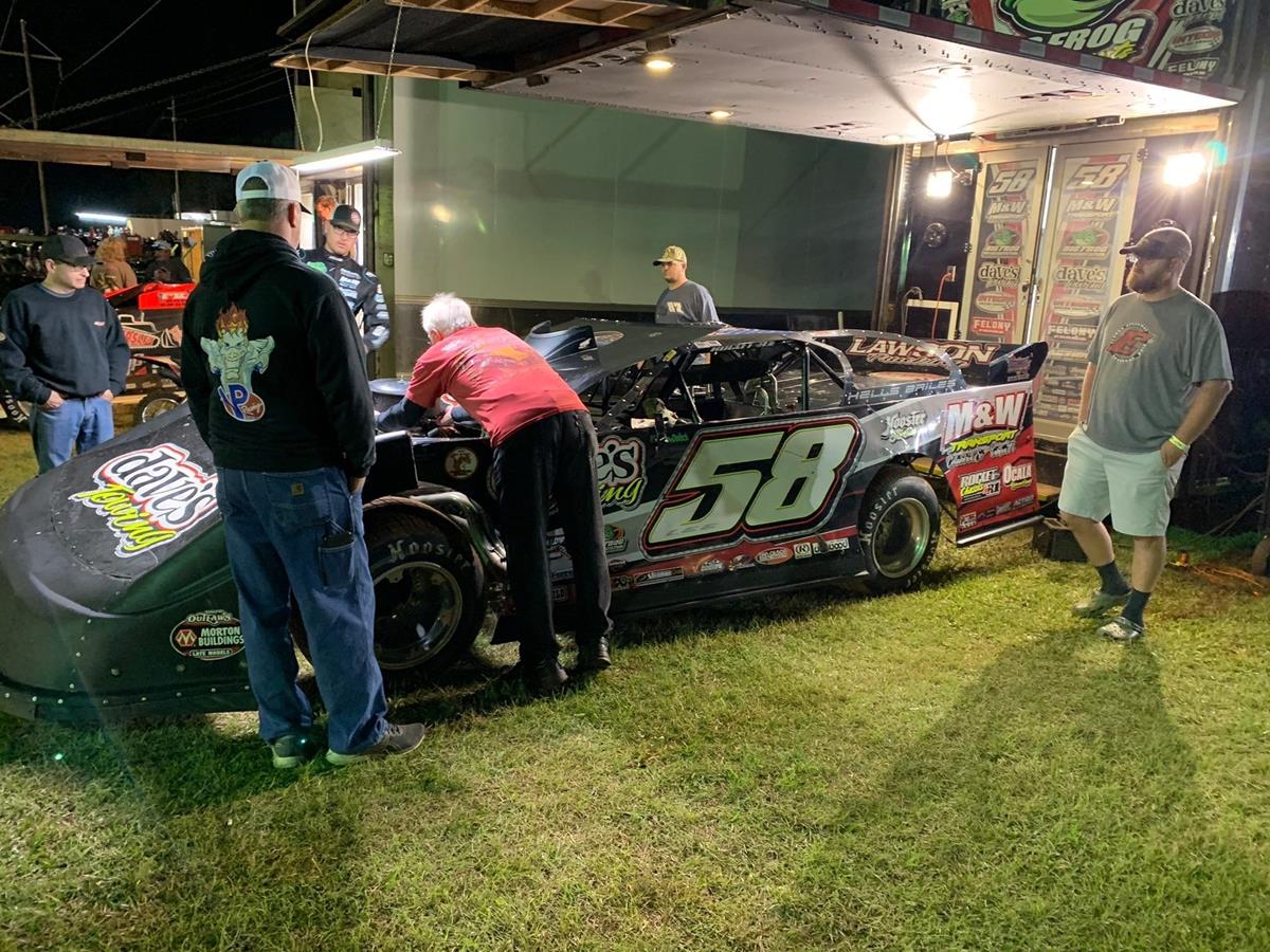 12th-place finish in Jack Starrette Memorial at Modoc