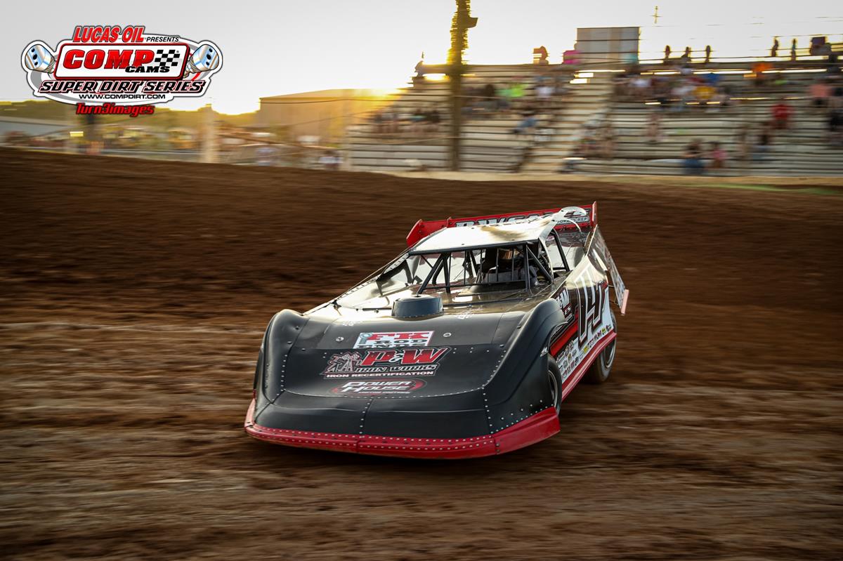 I-30 Speedway (Little Rock, AR) – Comp Cams Super Dirt Series – Autism Awareness Night – July 23rd, 2022. (Millie Tanner photo)