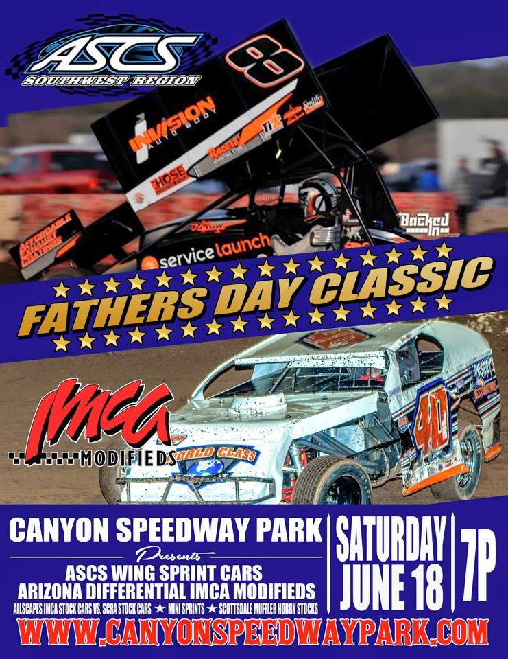 Carlyle Tools ASCS Southwest Set For Canyon Speedway Park Return