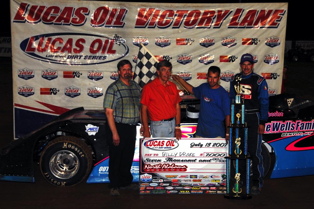 Billy Drake Dominates Last Half of Series Event at North Alabama; Becomes 15th Different Winner this Season