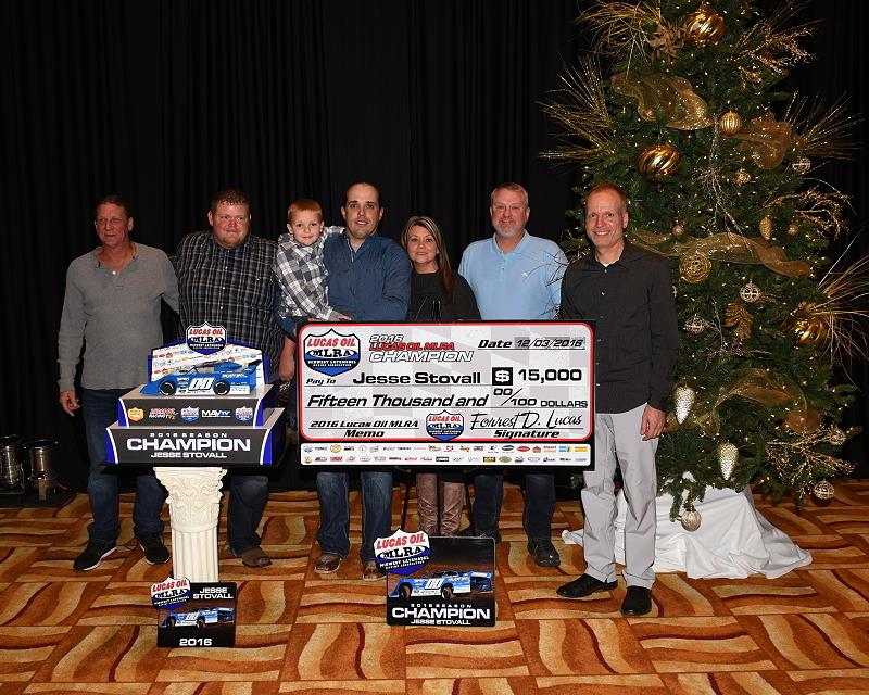 Stovall receives Lucas Oil MLRA championship awards
