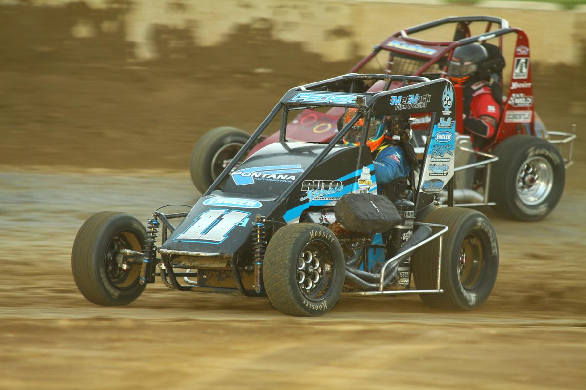 Felker Continues POWRi Lucas Oil National Midget Series Championship Chase