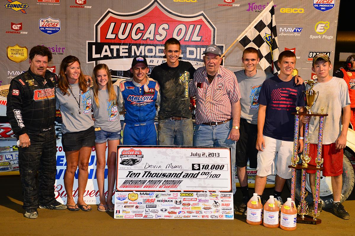 Devin Moran Gets Biggest Win of Career at Muskingum County