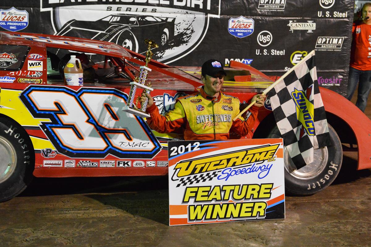 McCreadie Repeats in Lucas Oil Late Model Dirt Series Action at Utica-Rome