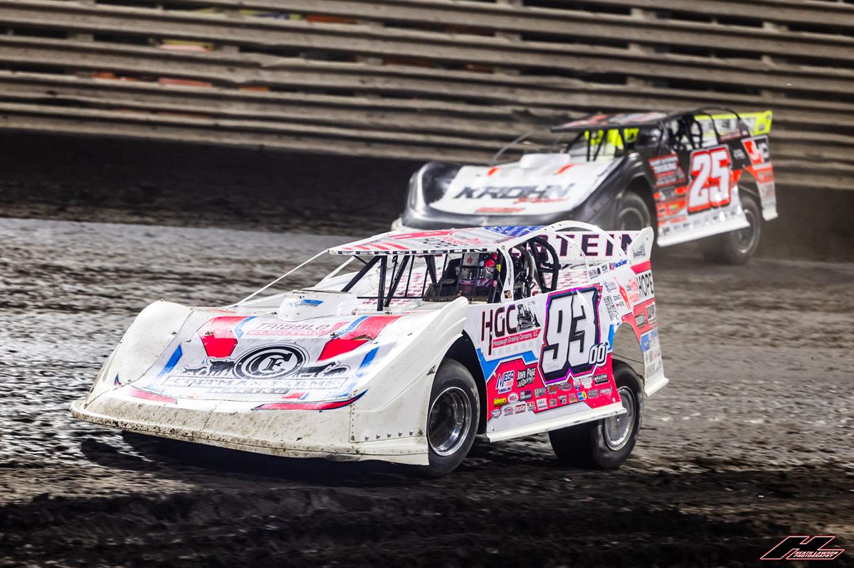 Knoxville Raceway (Knoxville, IA) – Lucas Oil Late Model Dirt Series – Knoxville Nationals – September 19th-21st, 2024. (Heath Lawson Photo)