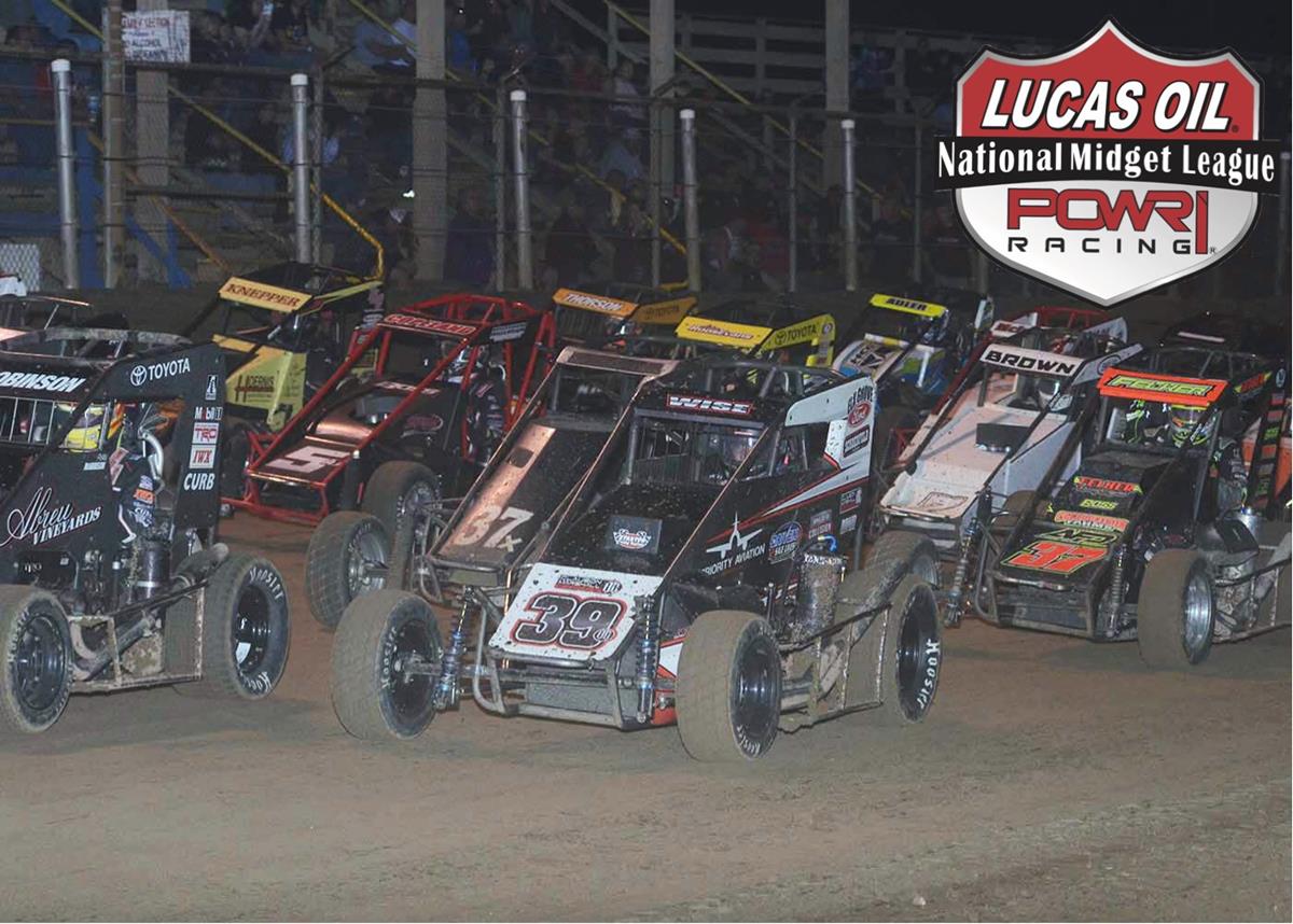 POWRi Lucas Oil National Midget League Releases 38 - Event 2018 Schedule