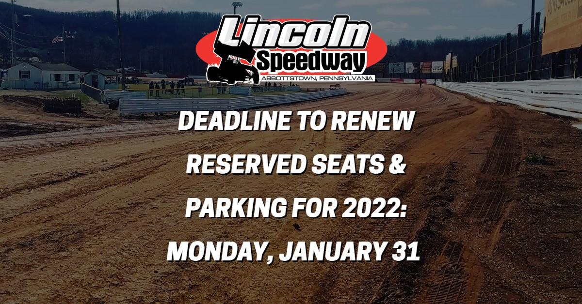 Renew for 2022 Season