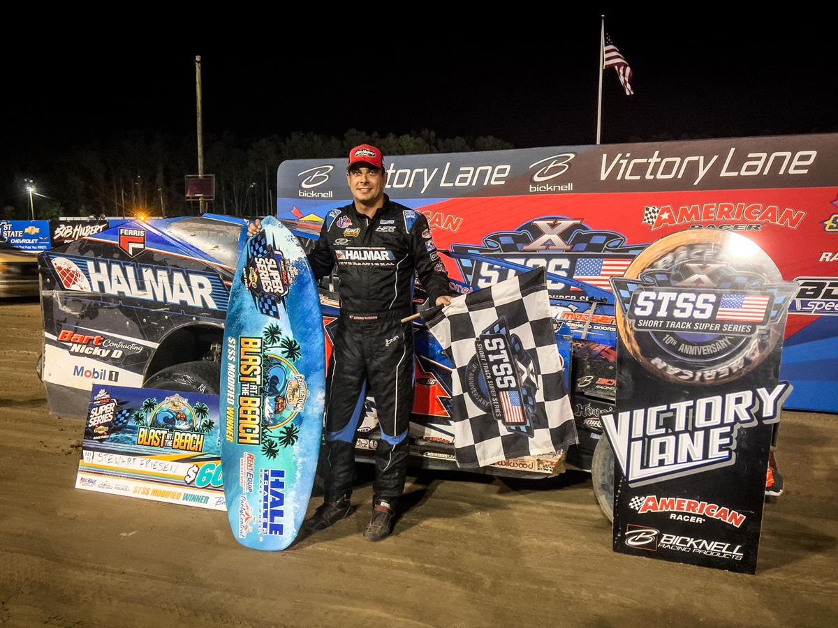 Back to the Front: Stewart Friesen Drives to Blast at the Beach™ Victory