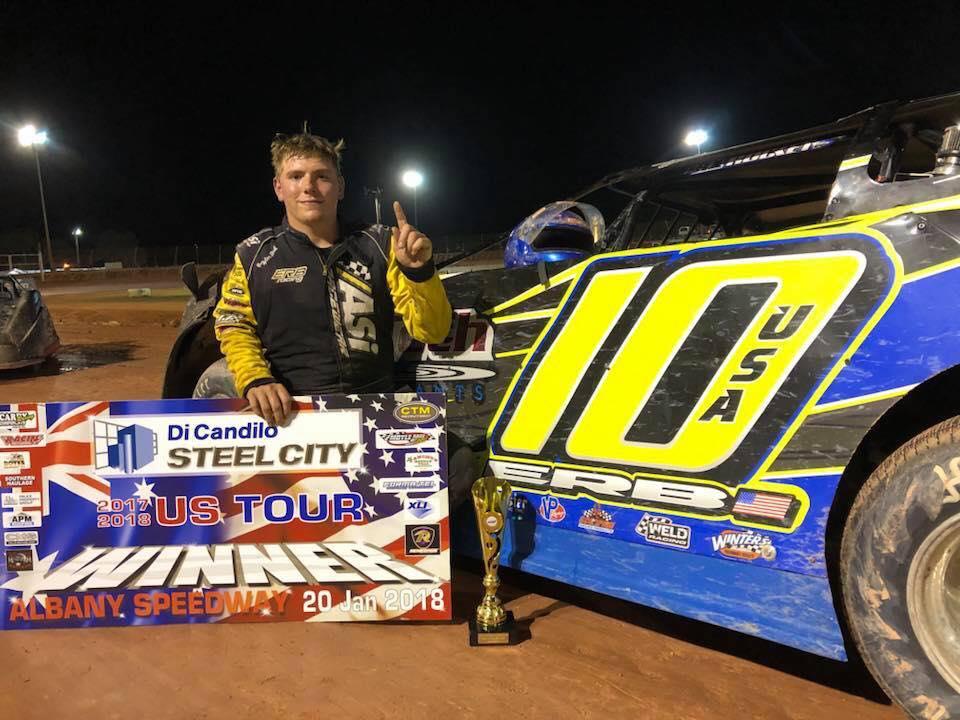Tyler Erb breaks out the broom in Aussie Finales