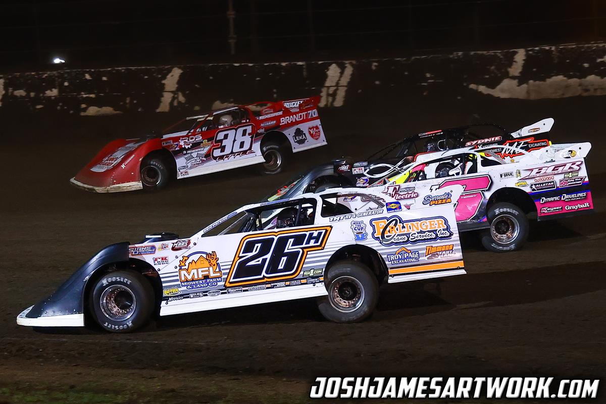 Fairbury Speedway (Fairbury, IL) – MARS Late Model Championship – April 29th, 2023. (Josh James Artwork)