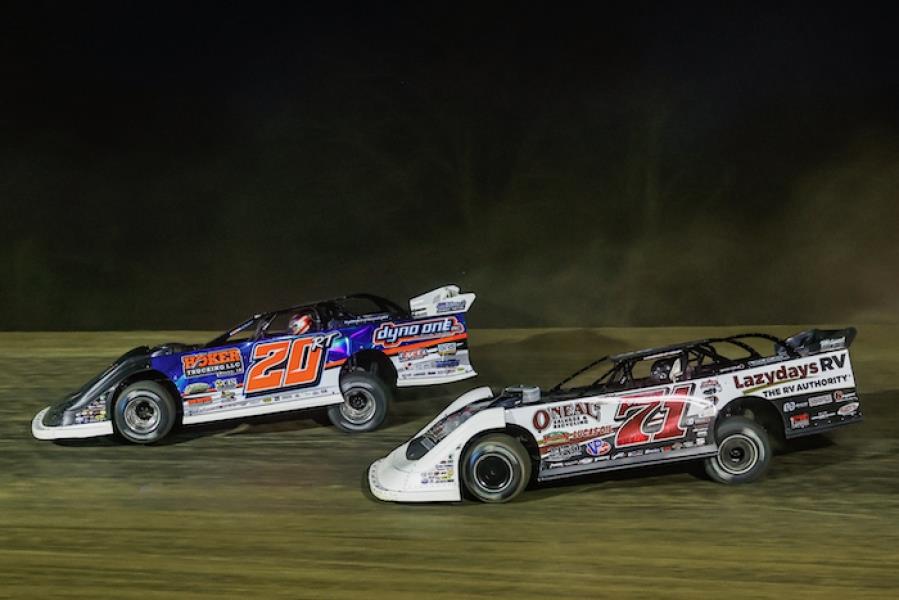 Atomic Speedway (Chillicothe, OH) – Lucas Oil Late Model Dirt Series – Buckeye Spring 50 – March 20th, 2022. (Tyler Carr photo)