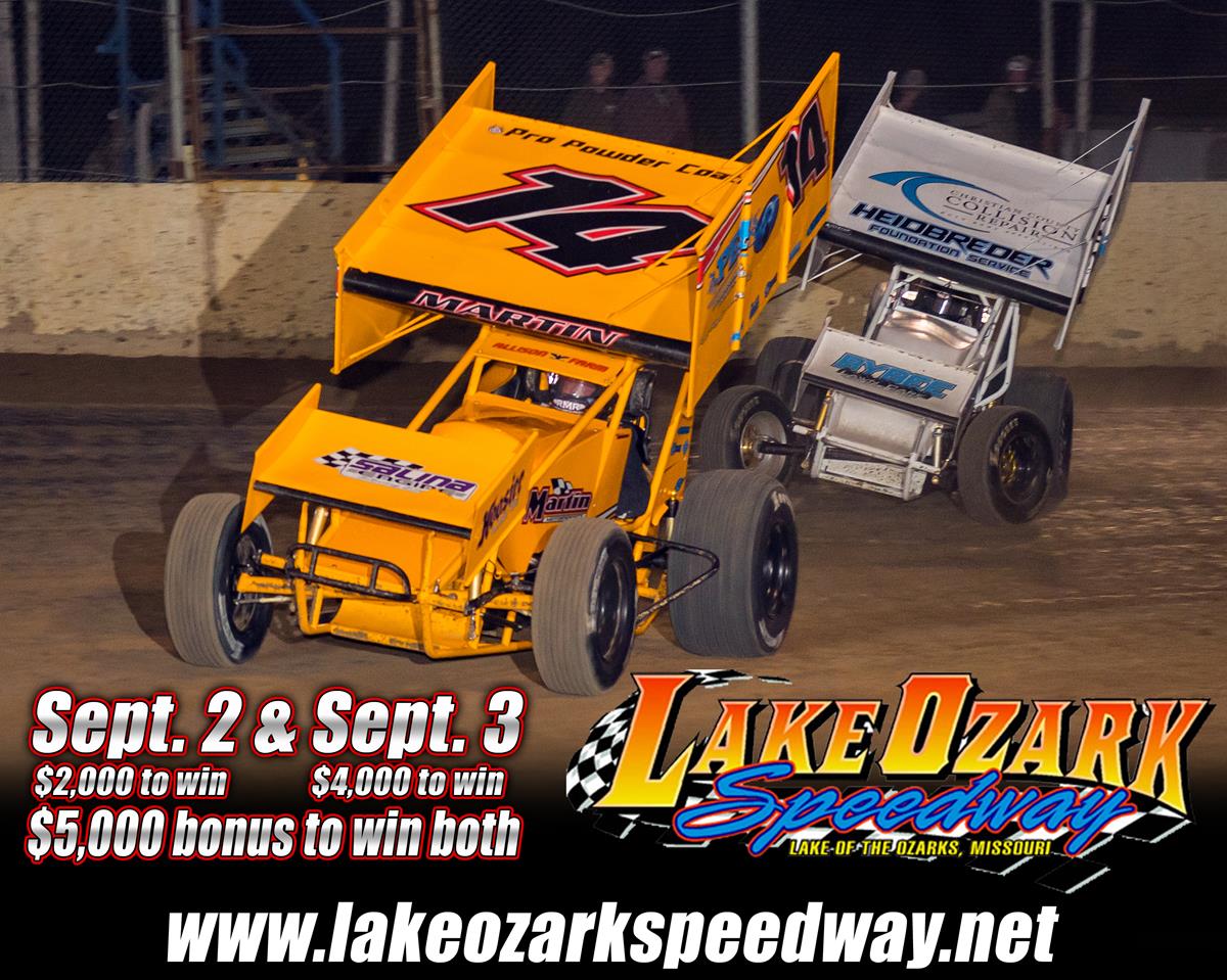 Lake Ozark Speedway Adds ASCS Warrior Region To Labor Day Weekend Lineup