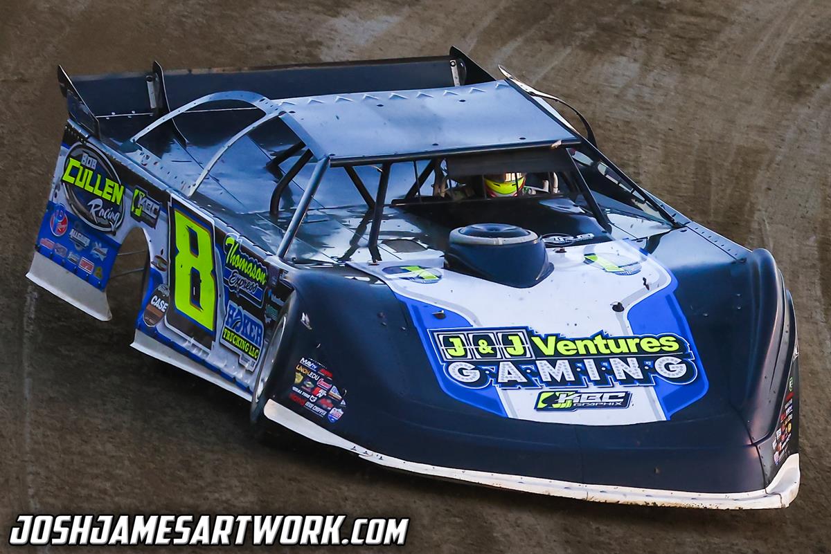 Volusia Speedway Park (Barberville, FL) – DIRTcar Nationals – February 13th-15th, 2023. (Josh James Artwork)