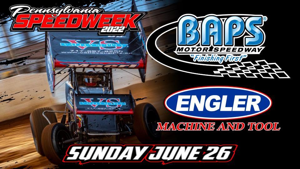 PA Speedweek Returns to BAPS This Sunday, June 26