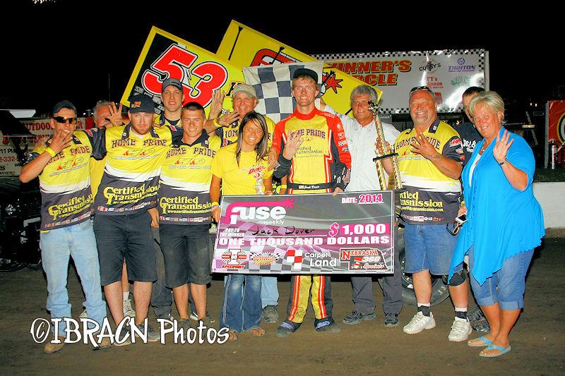 Dover Delivers Fourth Consecutive Victory During Visit to I-80 Speedway