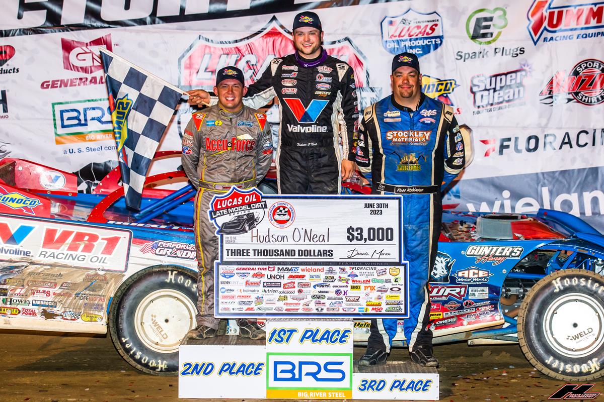 Muskingum County Speedway (Zanesville, OH) – Lucas Oil Late Model Dirt Series – Freedom 60 – June 30th-July 1st, 2023. (Heath Lawson photo)