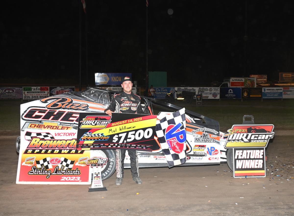 Mat Williamson Wins Barn Burner Against Matt Sheppard in SummerFAST Opener at Brewerton