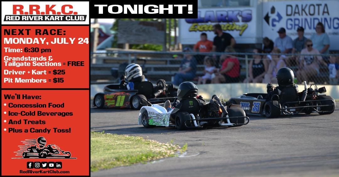 NEXT RACE: Monday, July 24
