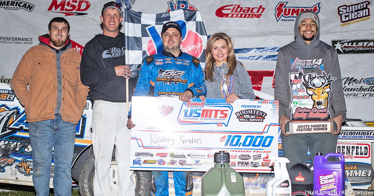 Sanders wins at Deer Creek, regains USMTS points lead