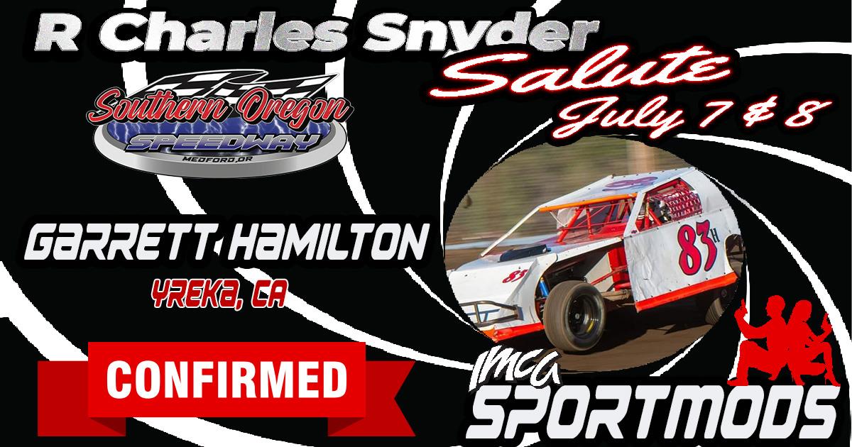R CHARLES SNYDER SALUTE July 7-8 Confirmed Drivers