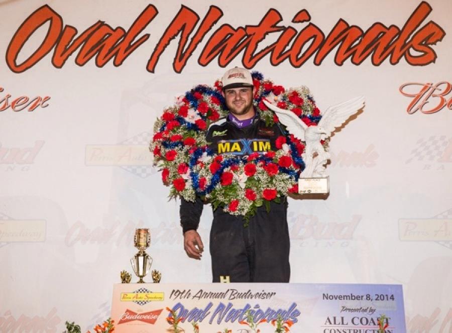 BALLOU BANKS BIGGEST CAREER WIN IN PERRIS "OVAL NATIONALS"