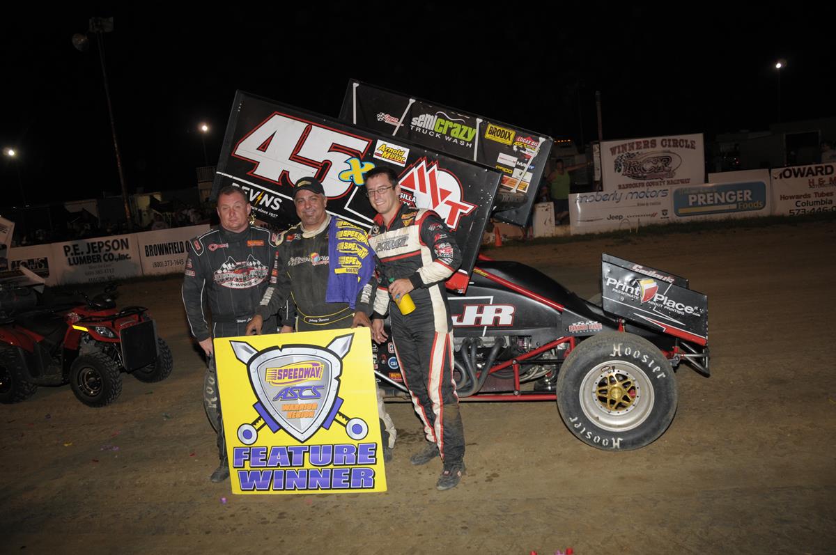 Johnny Herrera Leads The Way With ASCS Warriors at Randolph County Raceway